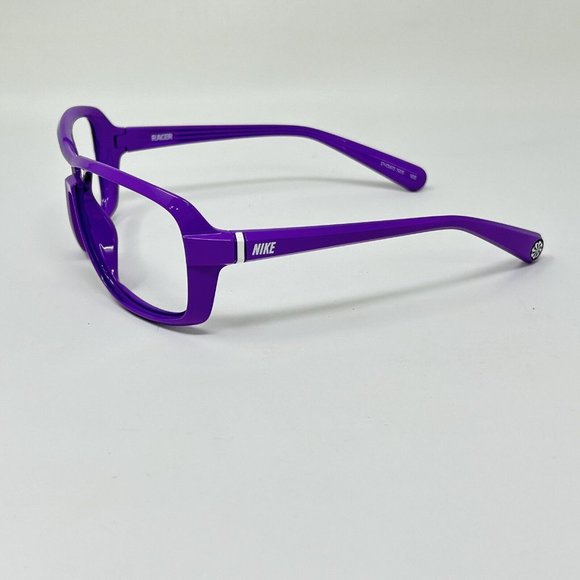 Nike Racer EV0615 505 violet 62-15 Sunglasses frame only color transfer stains main image 6